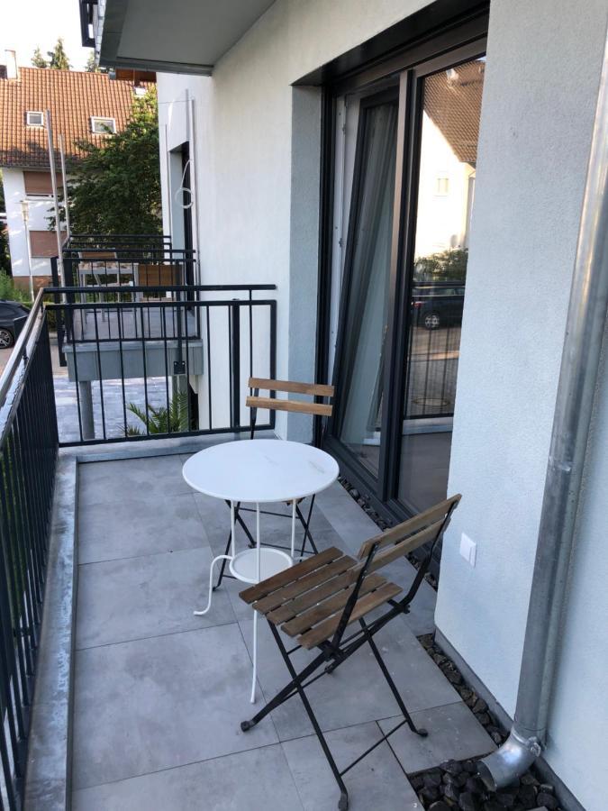 Modernes Apartment Gondelsheim Exterior foto